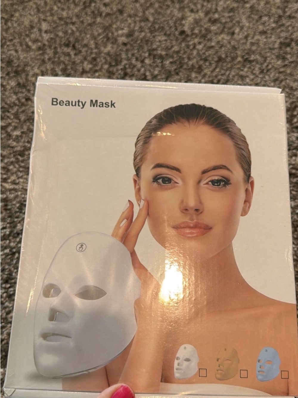 Beauty Mask LED Facial Treatment - White